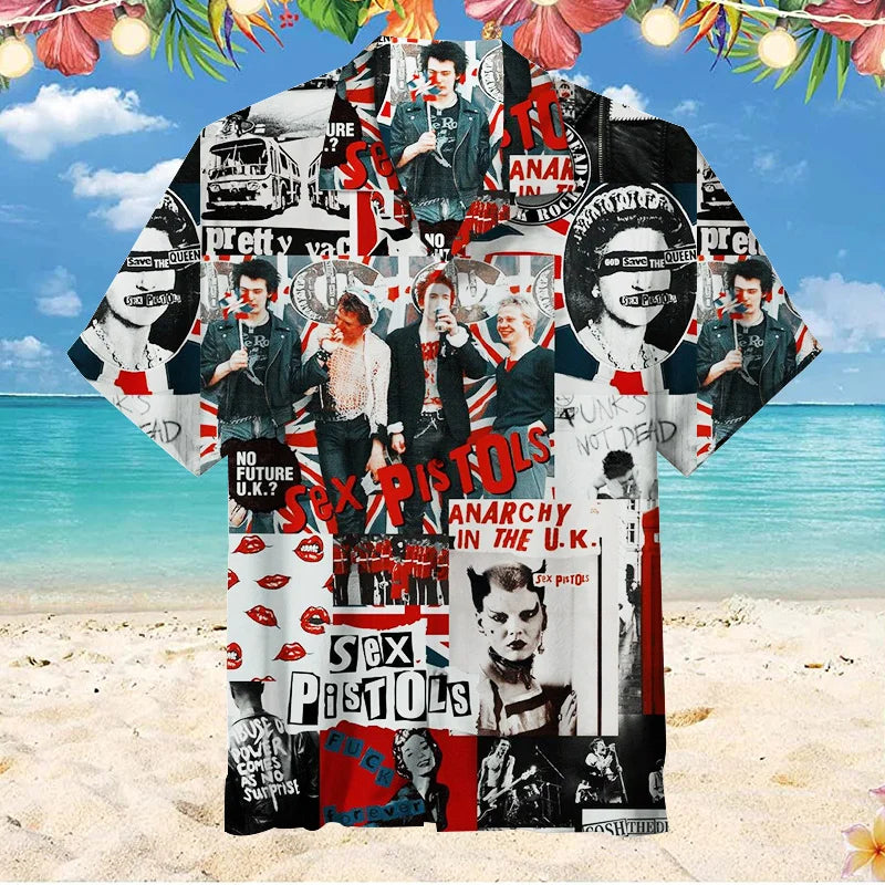 Sex Pistols Unisex Hawaiian Shirt