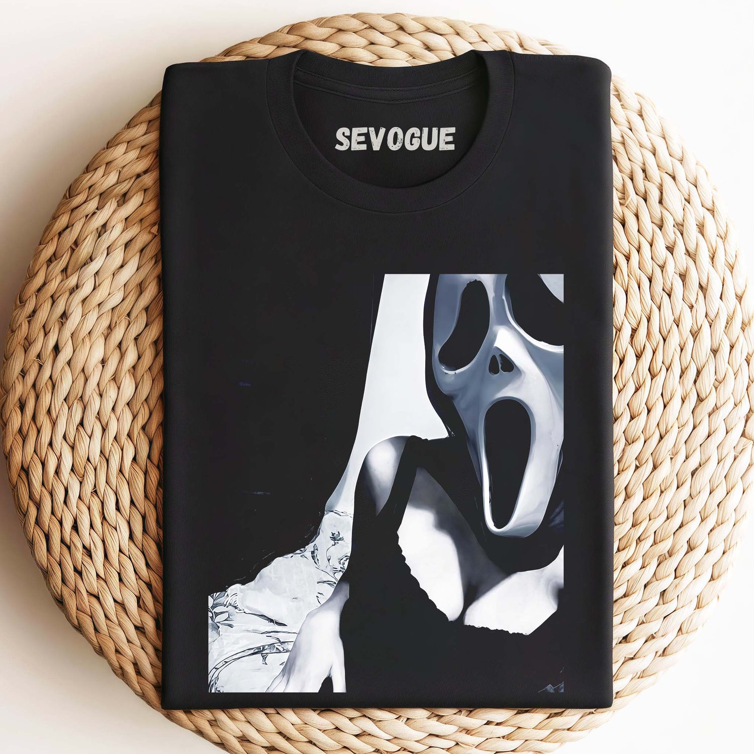 Sexy Ghostface Mask V1 Unisex Tee, Sweatshirt & Hoodie