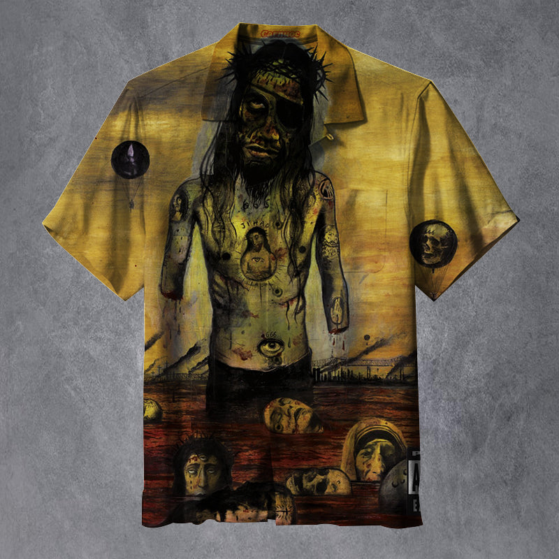 Slayer - Christ Illusion Unisex Hawaiian Shirt
