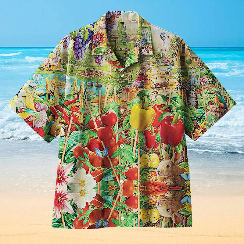 Species-rich Backyard Universal Hawaiian Shirt