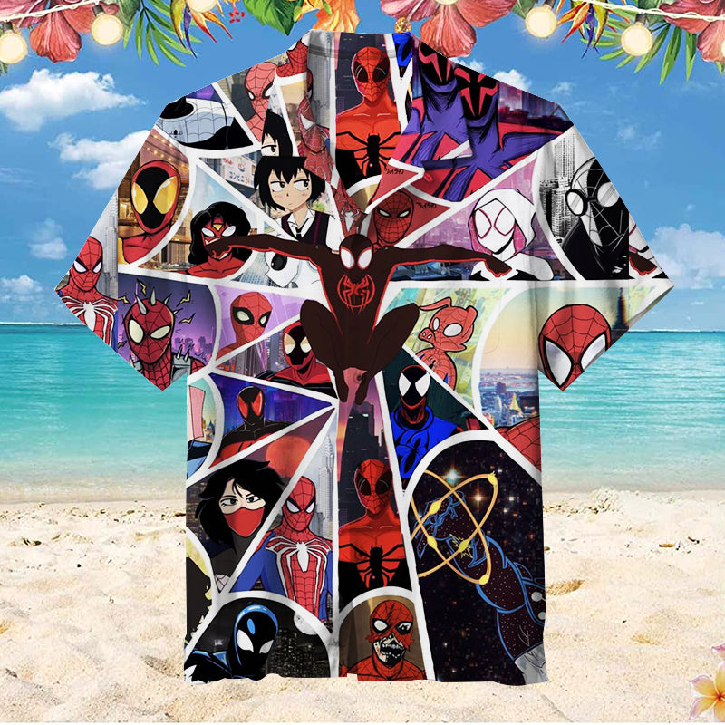 Spider-Man: Across the Spider-Verse | Unisex Hawaiian Shirt