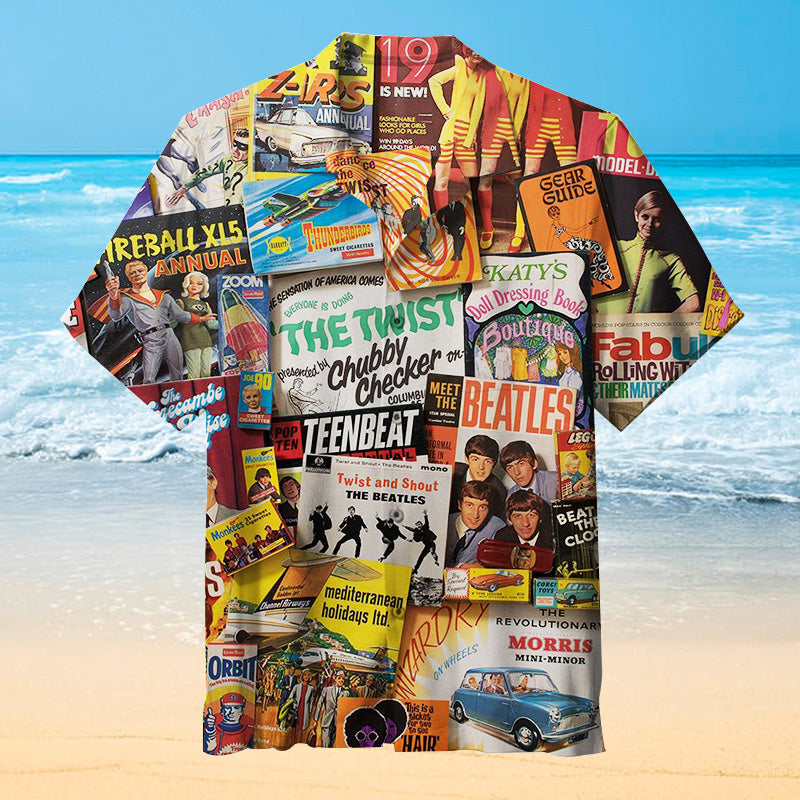 Swinging Sixties Unisex Hawaiian Shirt