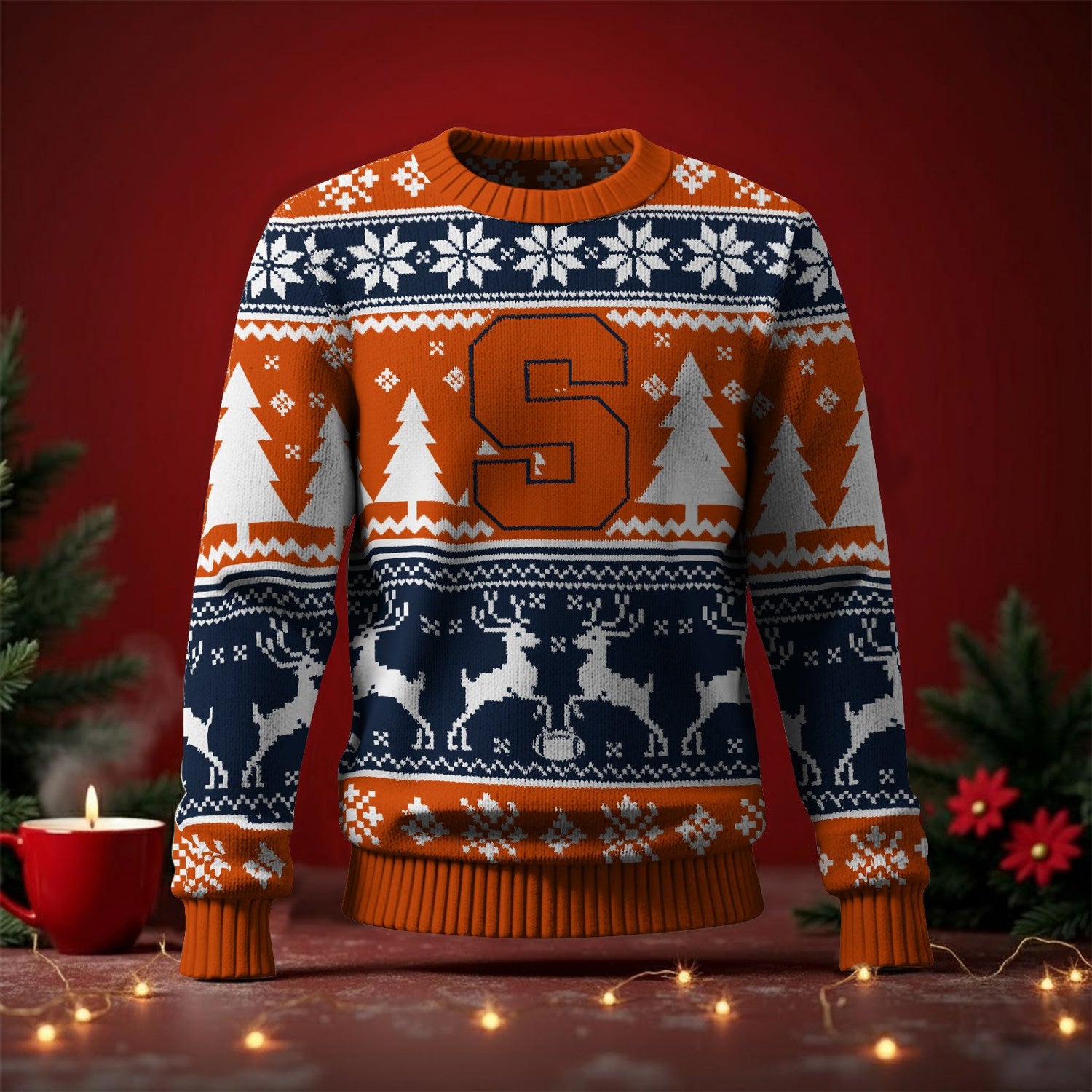 Syracuse Orange Ugly Sweater