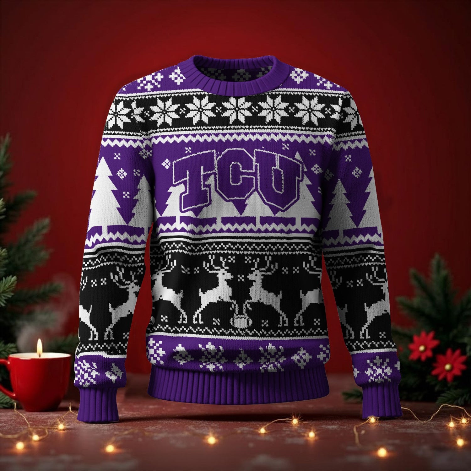 TCU Horned Frogs Ugly Sweater