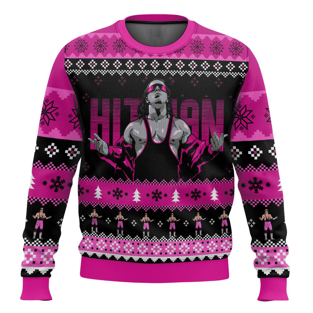 The Hitman WWE Ugly Sweater