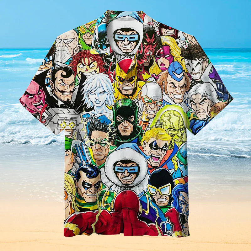 The Flash Villains | Unisex Hawaiian Shirt