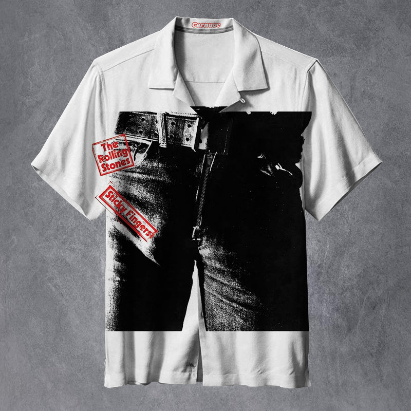 The Rolling Stones - Sticky Fingers Unisex Hawaiian Shirt