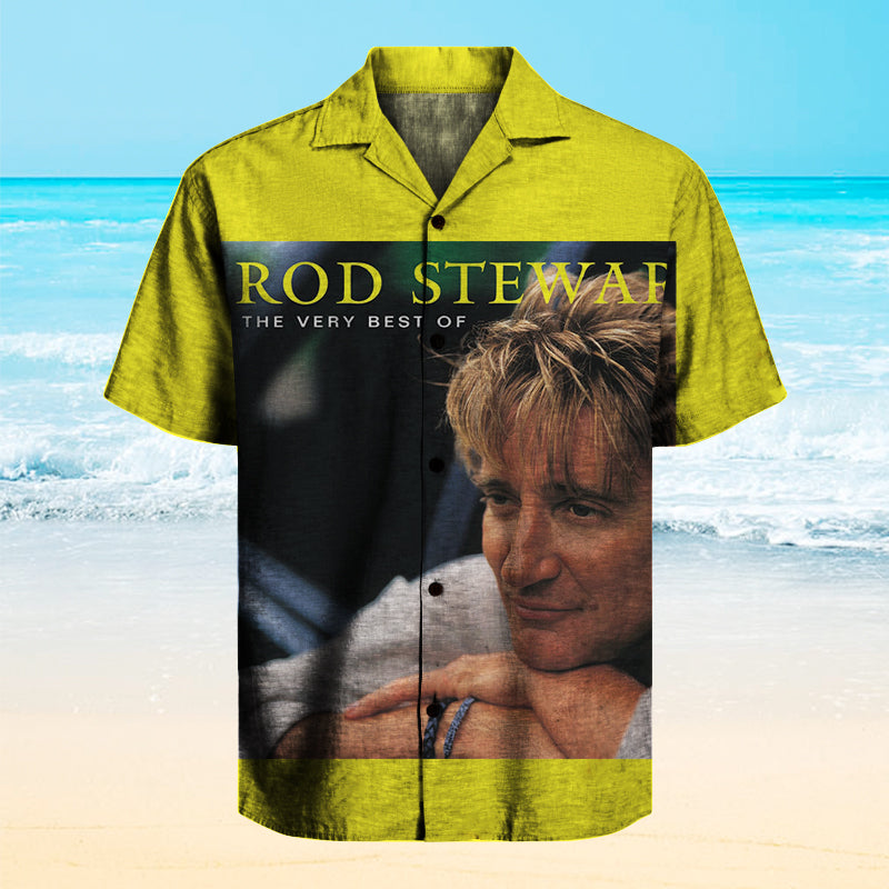 The Very Best of Rod Stewart Unisex Hawaiian Shirt