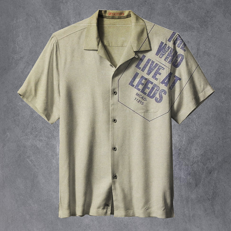 The Who Unisex Hawaiian Shirt
