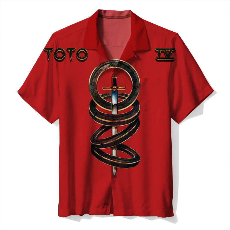 Toto- IV Bloodshot  Unisex Hawaiian Shirt