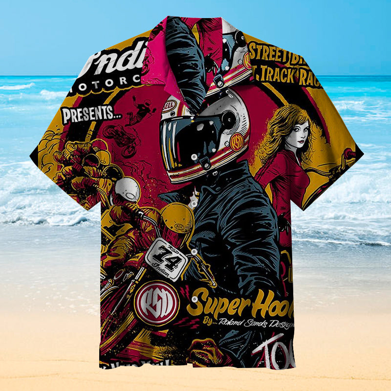 Touring Motorcycle Universal Hawaiian Shirt