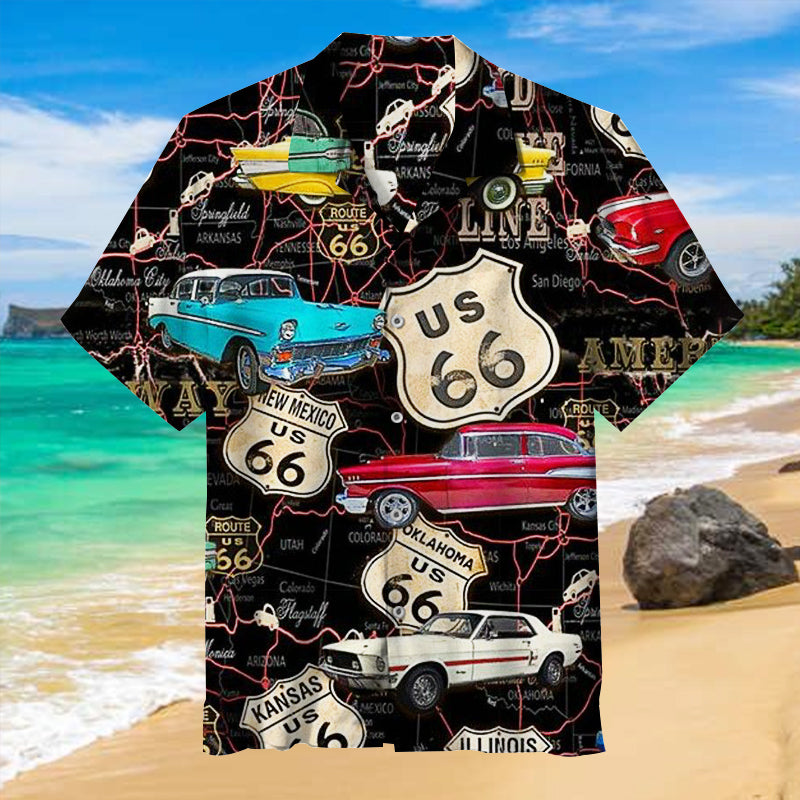 US 66 Universal Hawaiian Shirt