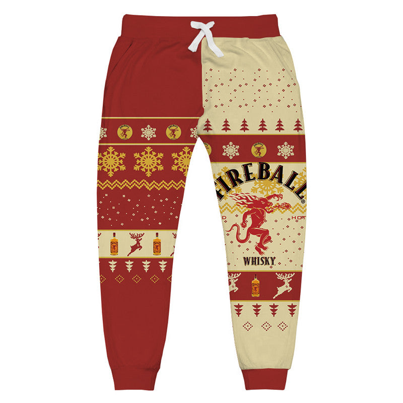 Unisex Ugly Christmas Ugly Sweatpant Style007