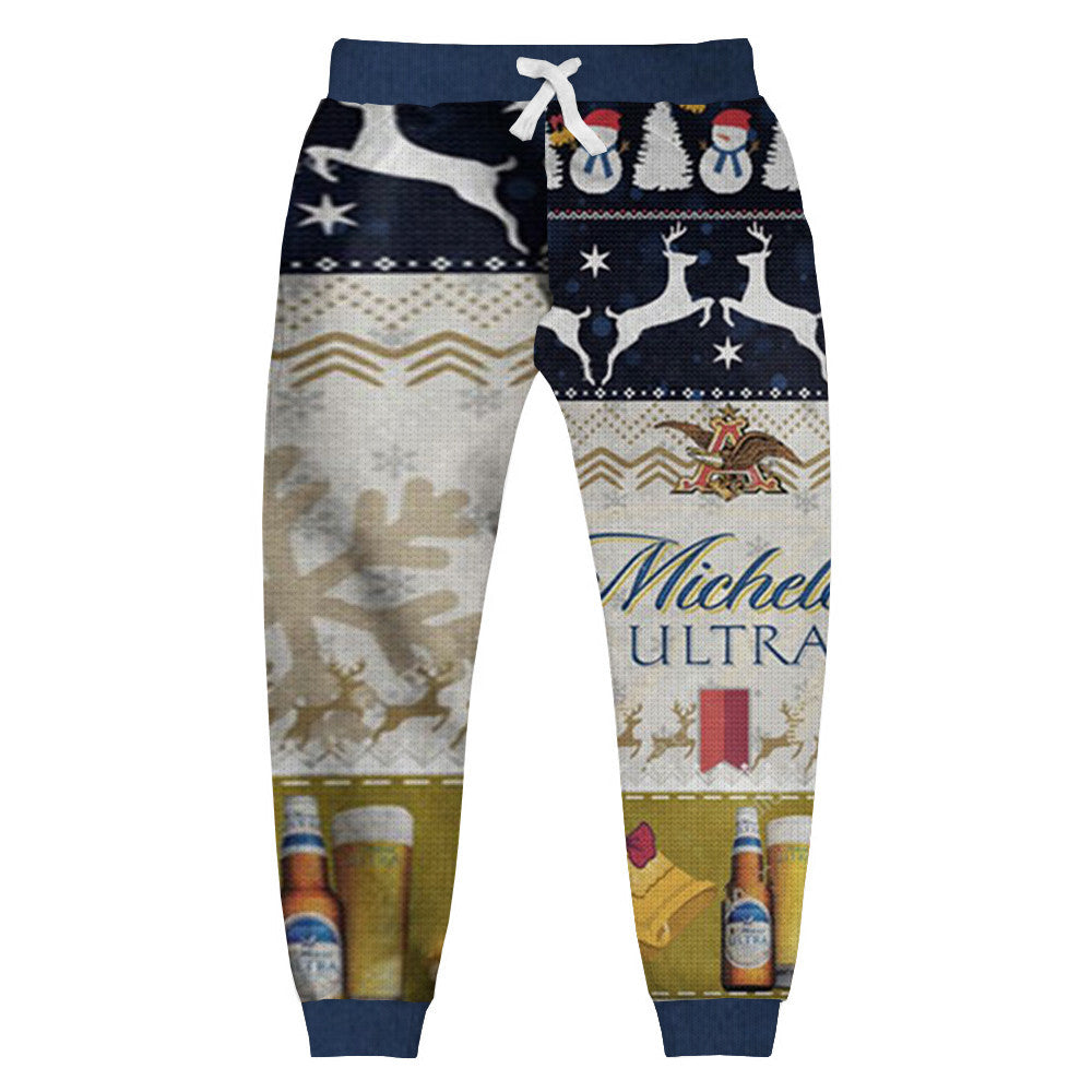 Unisex Ugly Christmas Ugly Sweatpant Style057
