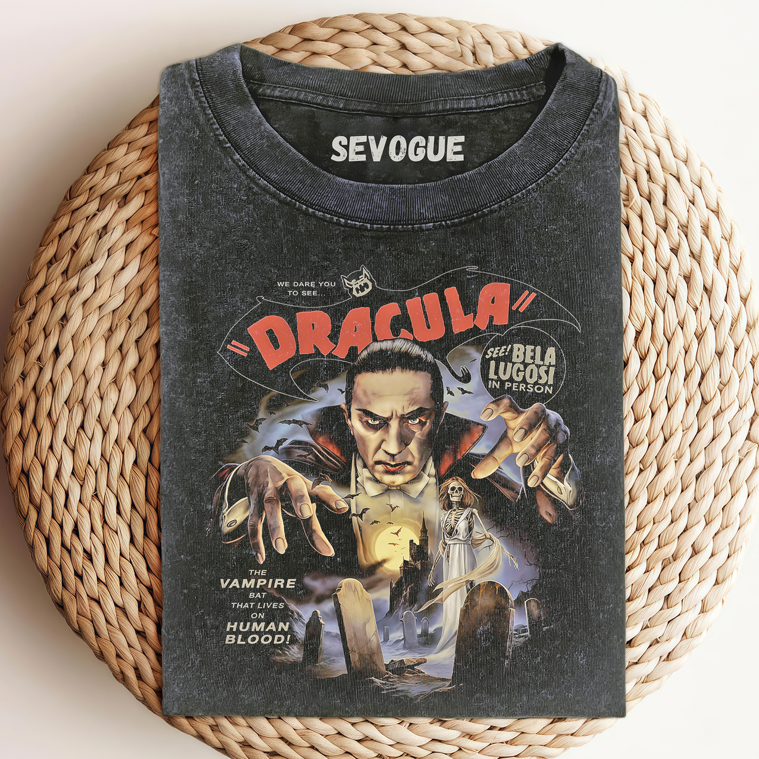 VIntage Style halloween Movies 8V Unisex Tee, Sweatshirt & Hoodie