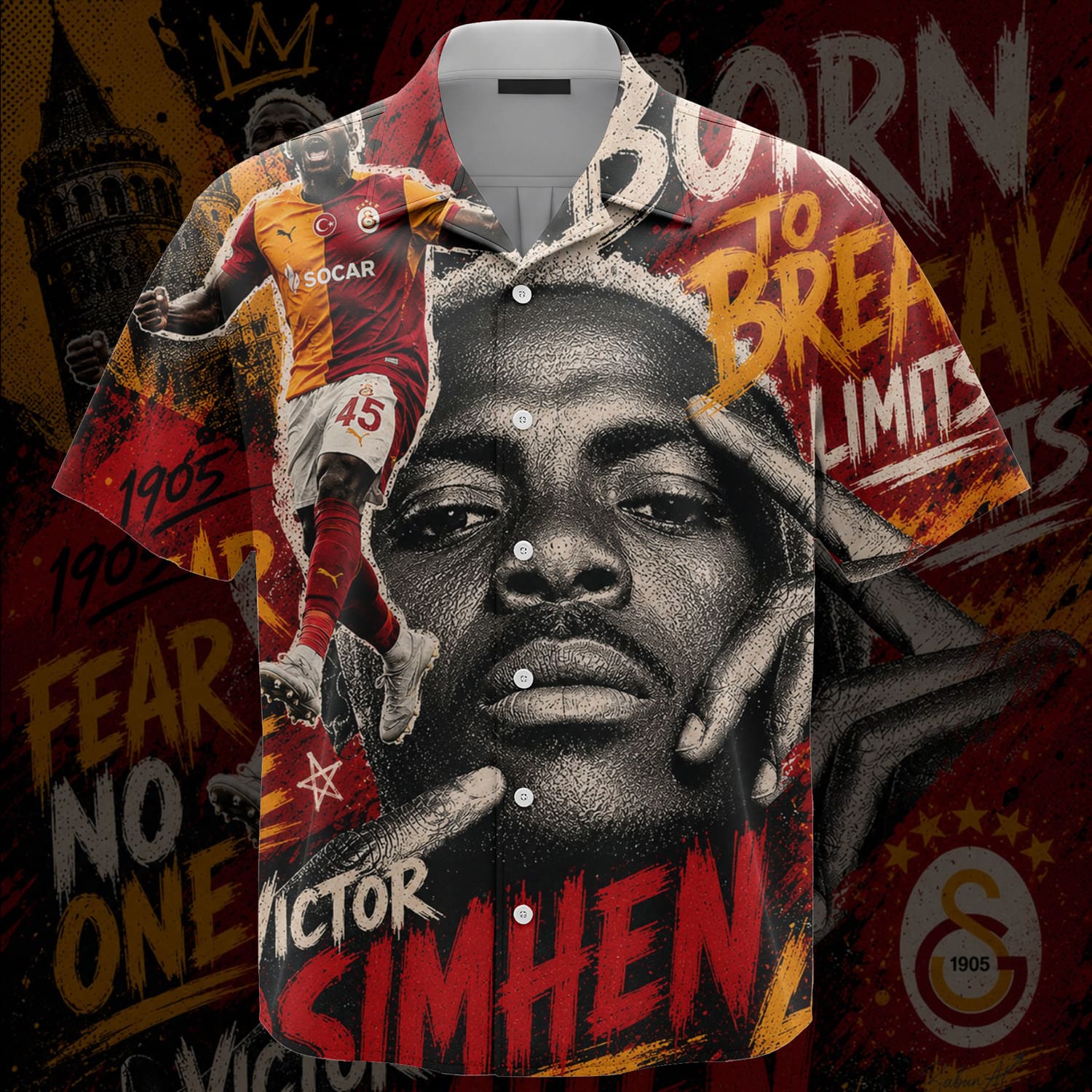 Victor Osimhen Unisex Hawaiian Shirt