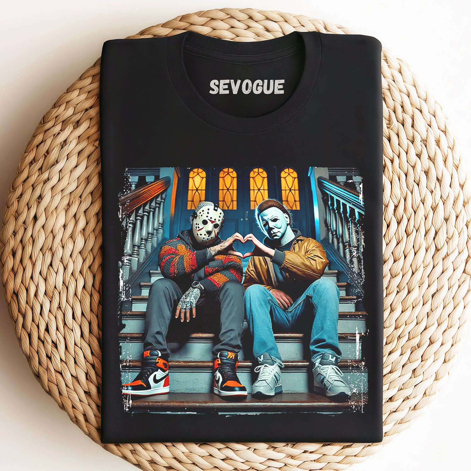 Vintage Jason And Michael Halloween Unisex Tee, Sweatshirt & Hoodie
