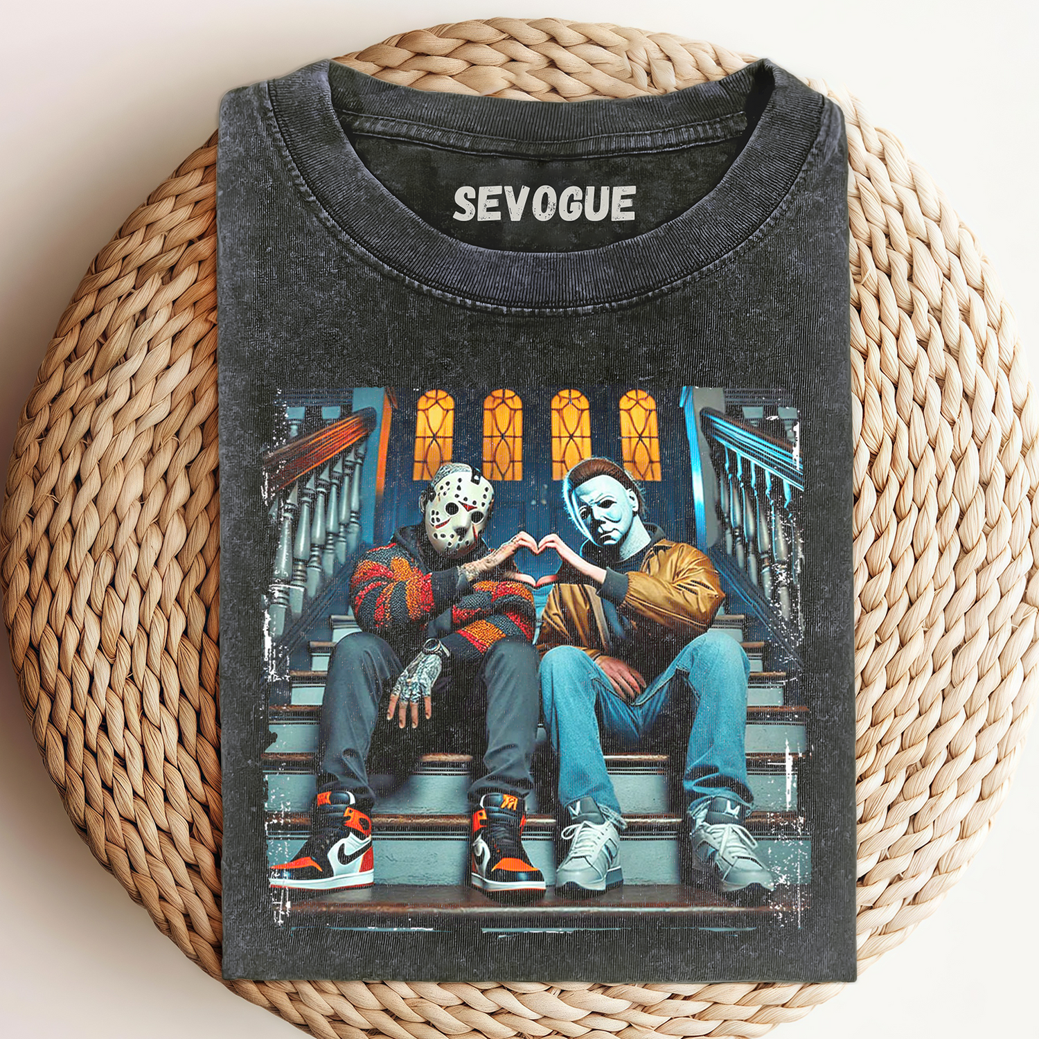 Vintage Jason And Michael Halloween Unisex Tee, Sweatshirt & Hoodie
