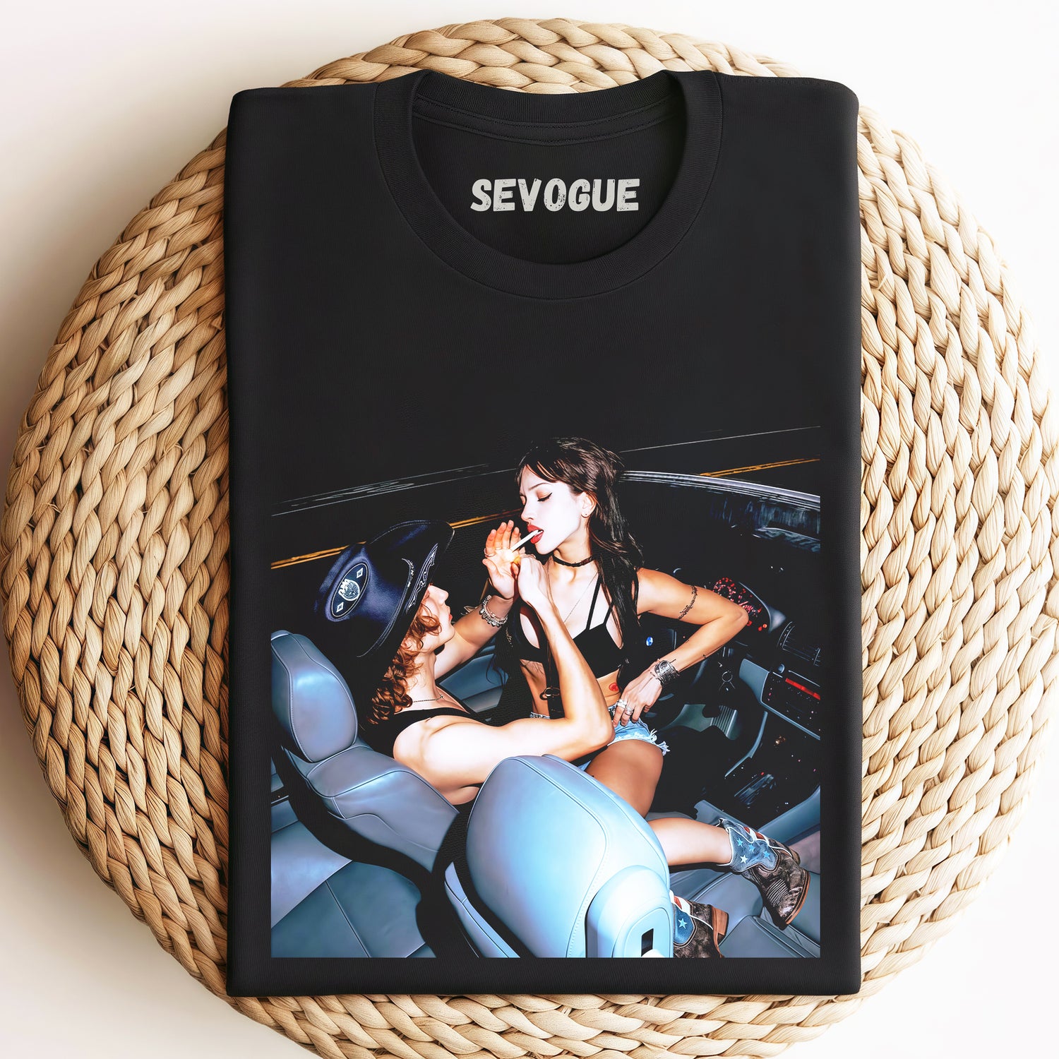 Vintage Smoking Woman Unisex Tee, Sweatshirt & Hoodie