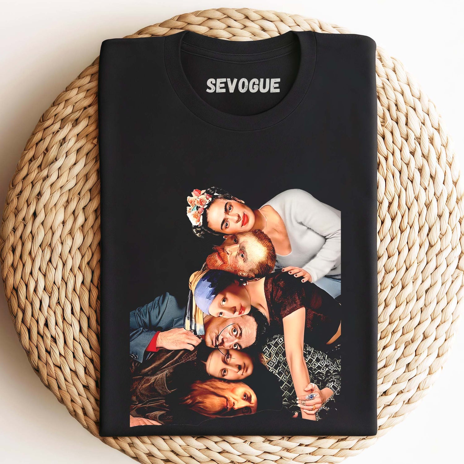 Vintage World Famous Paintings Unisex Tee, Sweatshirt & Hoodie