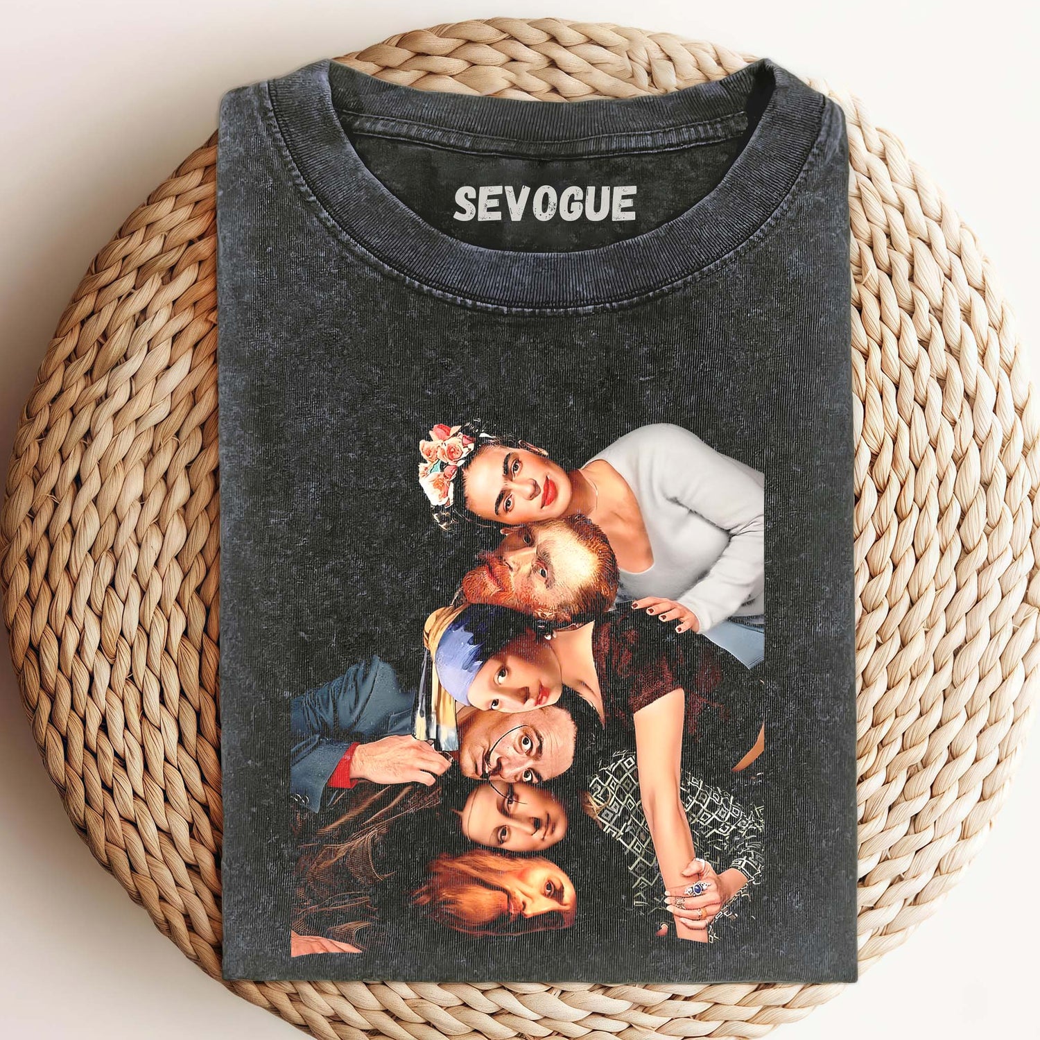 Vintage World Famous Paintings Unisex Tee, Sweatshirt & Hoodie
