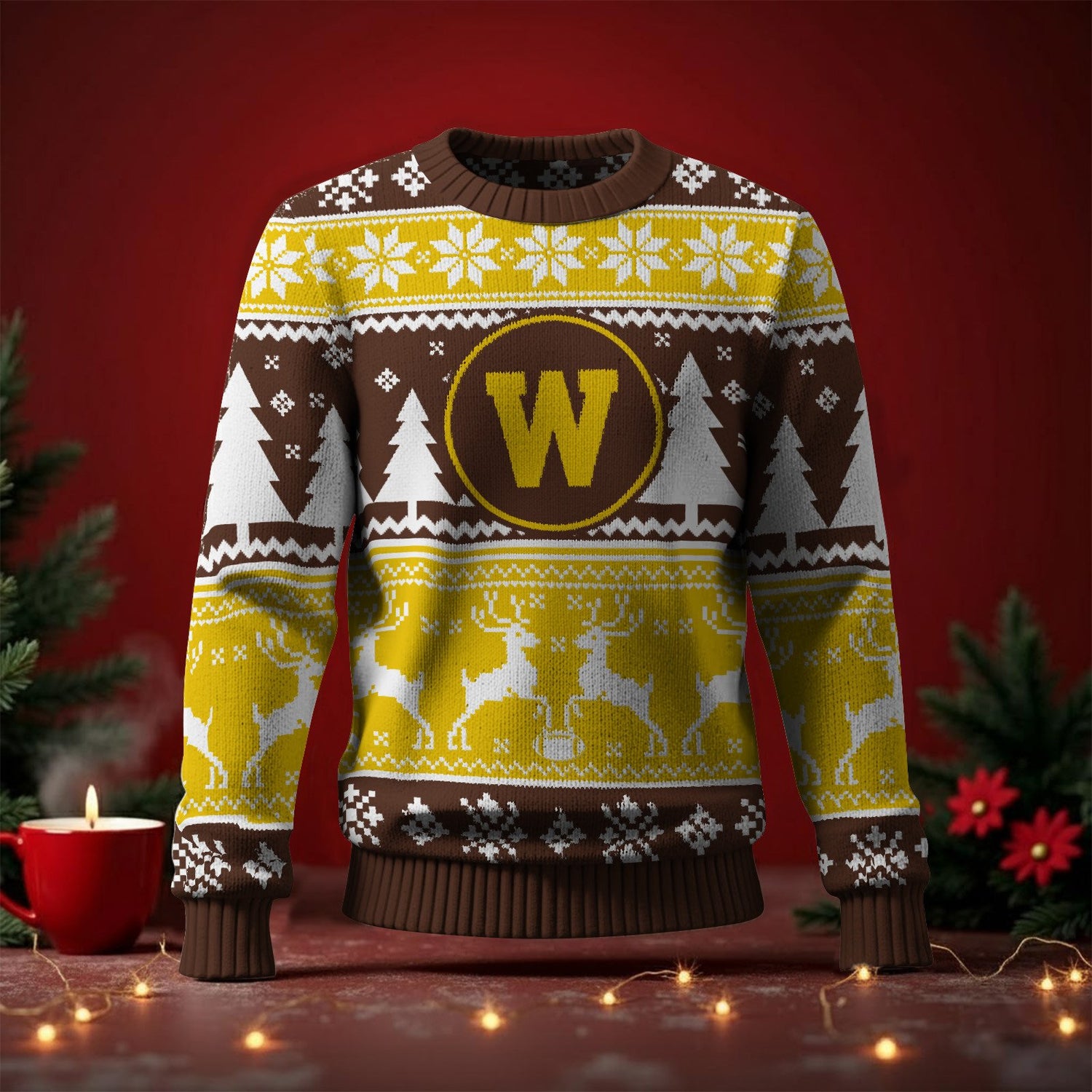 Western Michigan Broncos Ugly Sweater