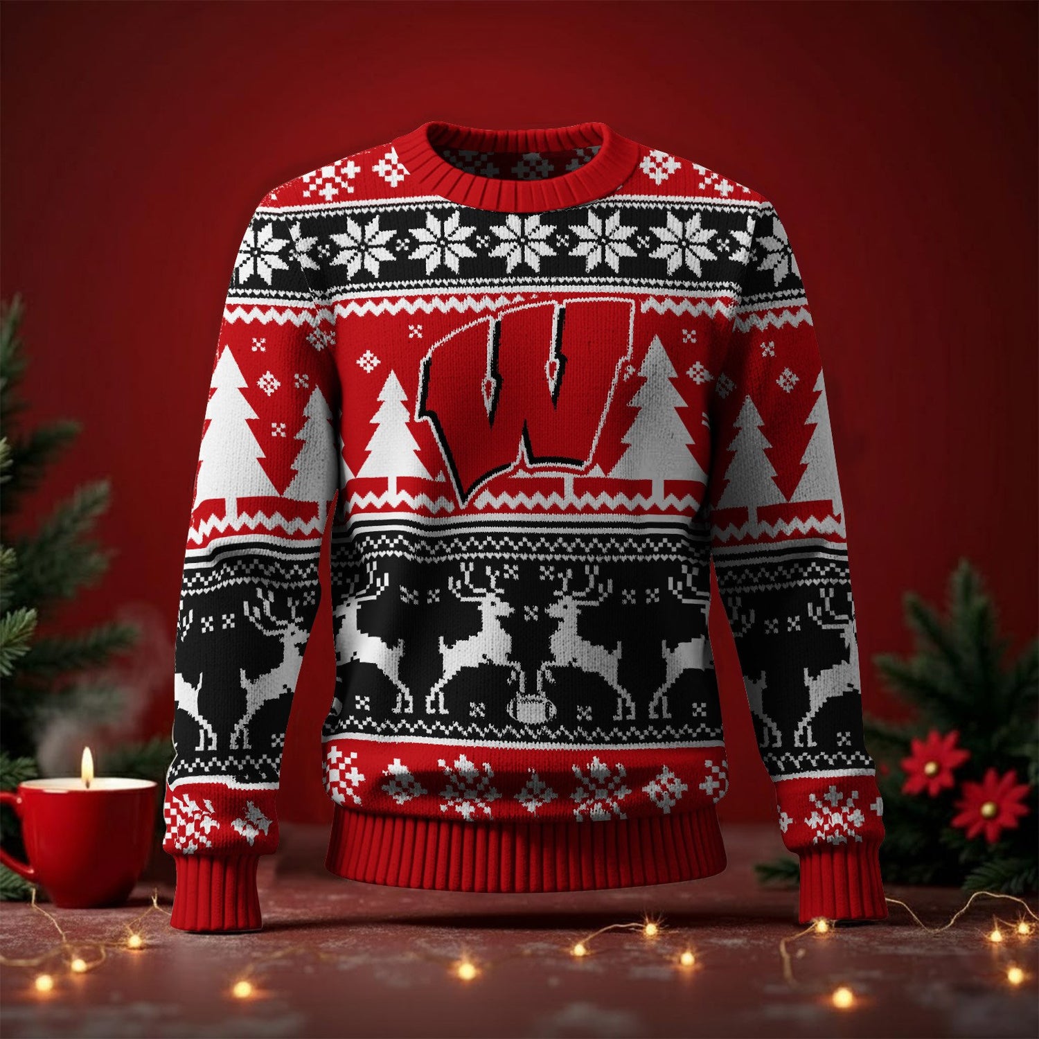 Wisconsin Badgers Ugly Sweater