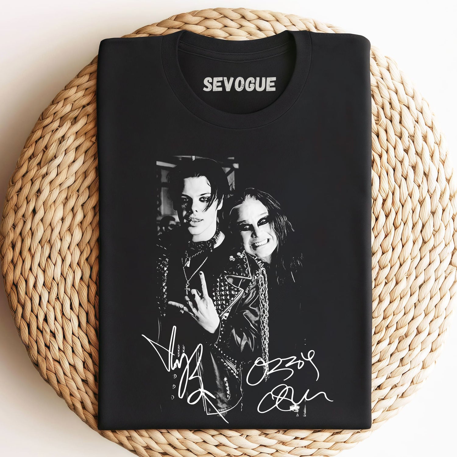 Yungblud & Ozzy Osbourne Signature Unisex Tee, Sweatshirt & Hoodie