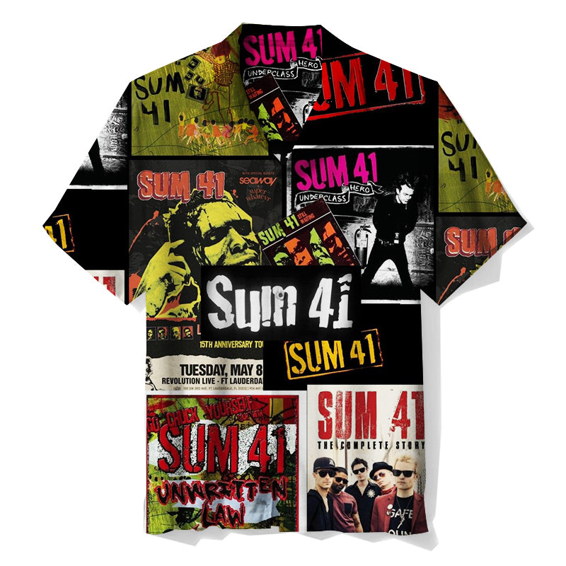 sum 41 Unisex Hawaiian Shirt